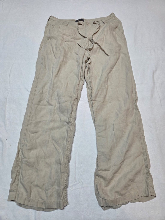 Apt. 9 Other - Apt. 9 Men's Beige Linen Drawstring Pants 32x30